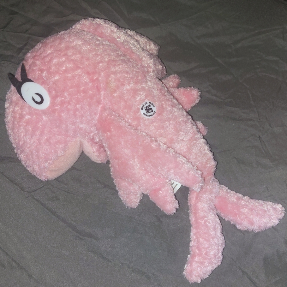 🌷3/$20🌷Dr.Seuss-Cat in Hat Large Pink Plush Fish Y2K